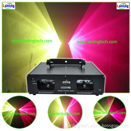 Double Tunnel DJ Equipment Laser Light